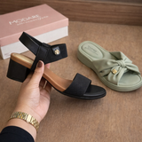 Kit Facil Calce Modare - Sandália Salto Baixo + Papede