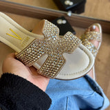 Sandália Rasteira Cravejada Vizzano (Oferta de Atualização de estoque)